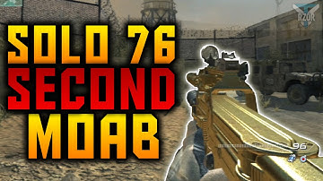 MW3: FAST SOLO 76 SECOND P90 MOAB ON DOME! - The Walking Dead Season 5!
