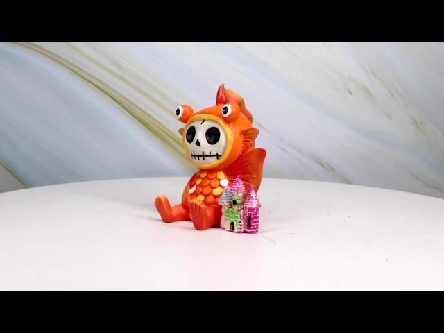Stunning Fancy Goldfish Skeleton: A Collector's Item 3 sddefault