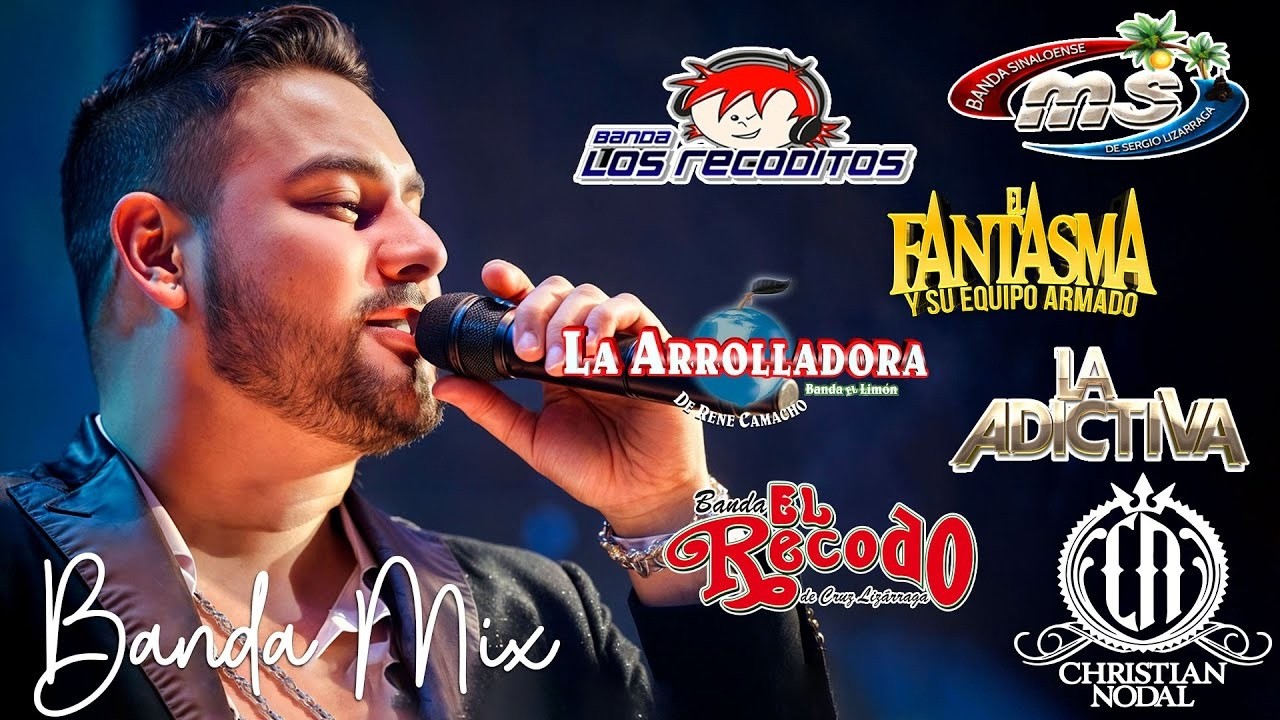 CARIN LEON, CHRISTIAN NODAL, BANDA MS, CALIBRE 50 - MUSICA DE BANDA 2026 - SUS MEJORES EXITOS 2026