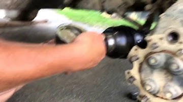 HMMWV Half Shaft Replacement