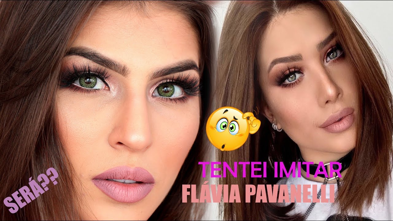 TENTEI IMITAR FLÁVIA PAVANELLI !! SERÁ??????