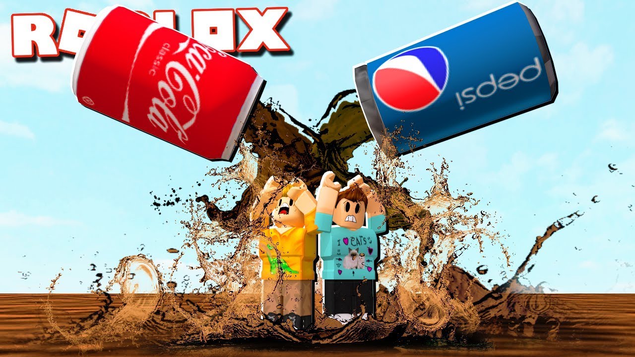 Roblox Adventures Coca Cola Pepsi Flood Coke Vs Pepsi War Youtube - logo pepsi 1 roblox