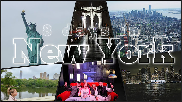 Ταξίδι στην Νέα Υόρκη για 8 μέρες - Travel to New York for 8 days