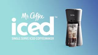 Mr. Coffee Single-Serve Iced & Hot Coffee Maker, Blue