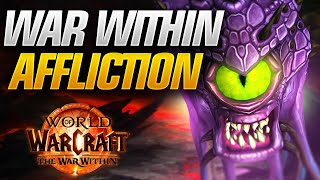 Affliction Warlock BLASTS In The War Within! | Hellcaller Dungeon Testing