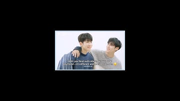 Wonwoo-ah, you are so obvious 🥰 #wonwoo #mingyu #minwon #meanie #seventeen #원우 #민규 #세븐틴