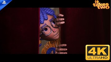 It Takes Two 4k Ultra. Last Gameplay Walkthrough (Ps5).| The Attic |. 4K Graphics #ittakestwo #ps5