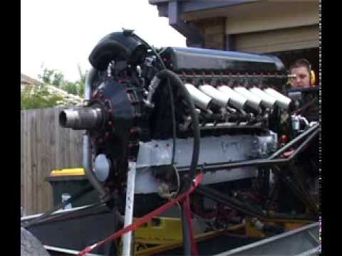 rolls-royce-merlin-aircraft-engine-v12-test