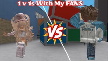 I 1v1 my FANS In Murder Mystery 2 Roblox! #mm2 #murdermystery2 #murdermystery2
