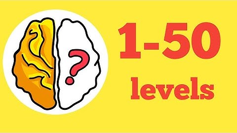 Brain out level 1 to 50 walkthrough