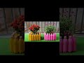 New  ideas recycle plastic bottle into a beautiful flower  pot diy thanksforwatching