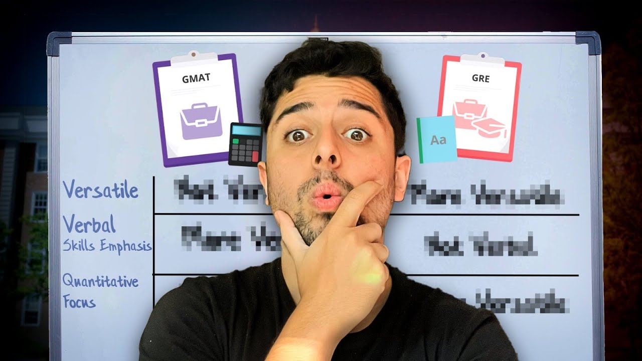 NEW GMAT vs. GRE: Which is Easier? WHICH ONE SHOULD YOU GIVE?