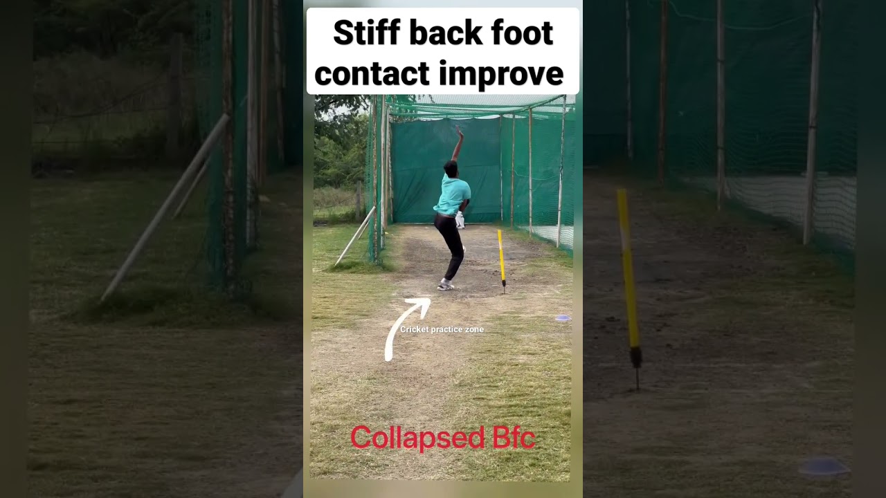 Stiff back foot contact improve 