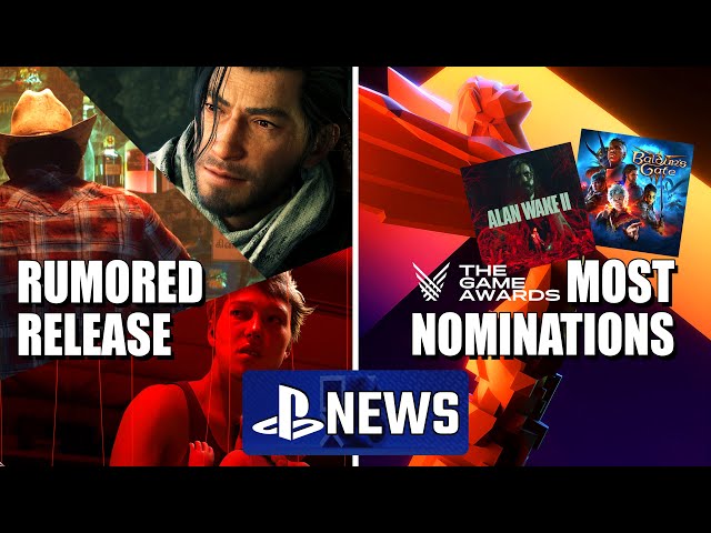 Baldur's Gate 3 and Alan Wake 2 lead the 2023 Game Awards nominees