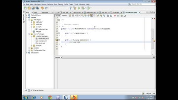 how to create struts in netbeans