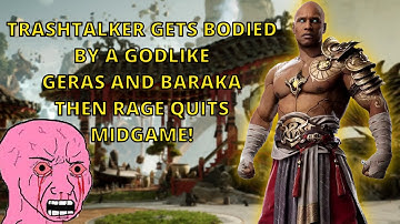 Making a Trash Talker Rage Quit Midgame  Mortal Kombat 1