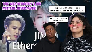 GIRLFRIEND REACTS TO JIMIN ETHEREAL BEAUTY FOR THE FIRST TIME *NEVER EVER AGAIN*