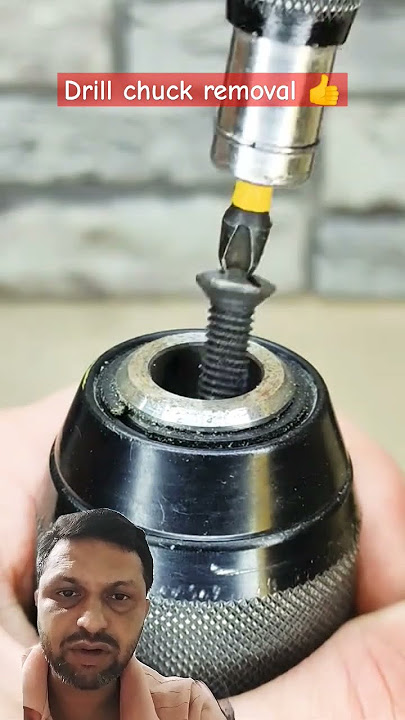 Drill chuck removal 👍