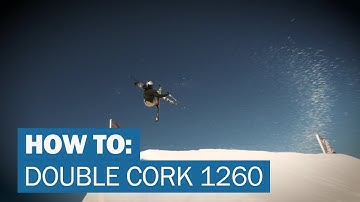 How to DOUBLE CORK 1260 on skis with Oscar Wester