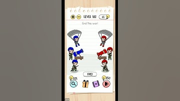 BRAIN TEST TRICKY PUZZLE LEVEL 182 SOLVED