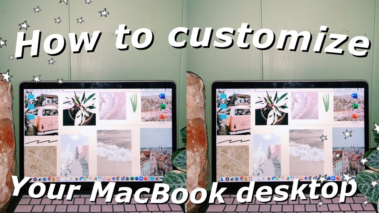 How to customize your MacBook desktop for free // aesthetic - YouTube