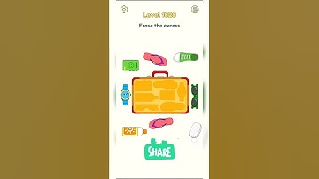 Dop 2 delete one part level 1020 Erase the Excess #shorts