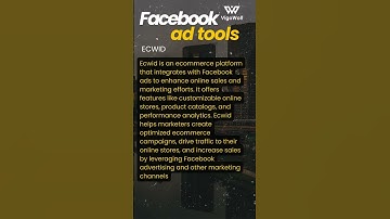 Boost Your Facebook Ads with Ecwid!
