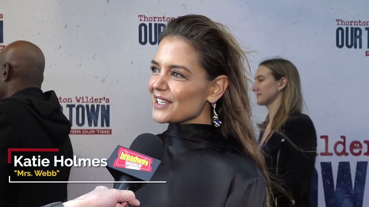 Katie Holmes, Jim Parsons & More OUR TOWN Cast Members on the Red Carpet