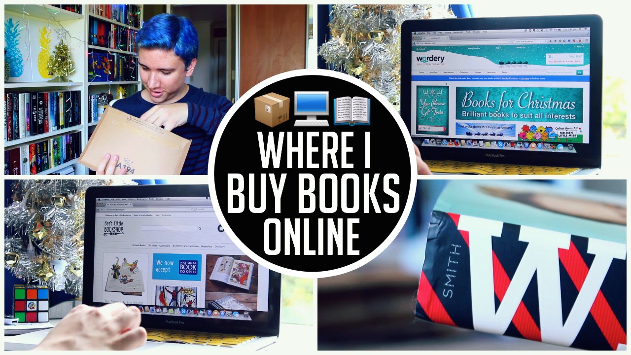 Where I Buy Books Online + Unboxing Book Haul - YouTube