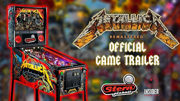 Metallica Remastered Pinball Game Trailer