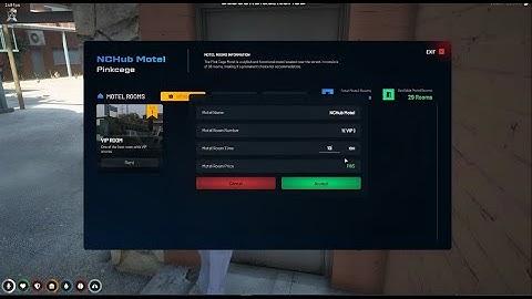 [FiveM] QBCore - Motel System [NCHub - Special Edition #1.0 - New Free Script]