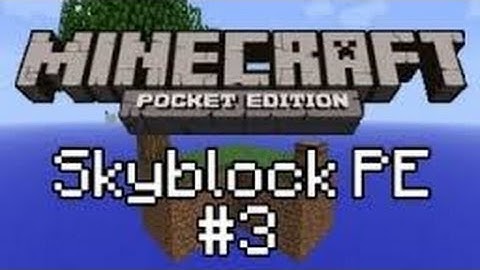Mnecraft Pocket Edition: Custom Map - Skyblock Pyramids - Ep 3 - JamieH1696963 (IOS)