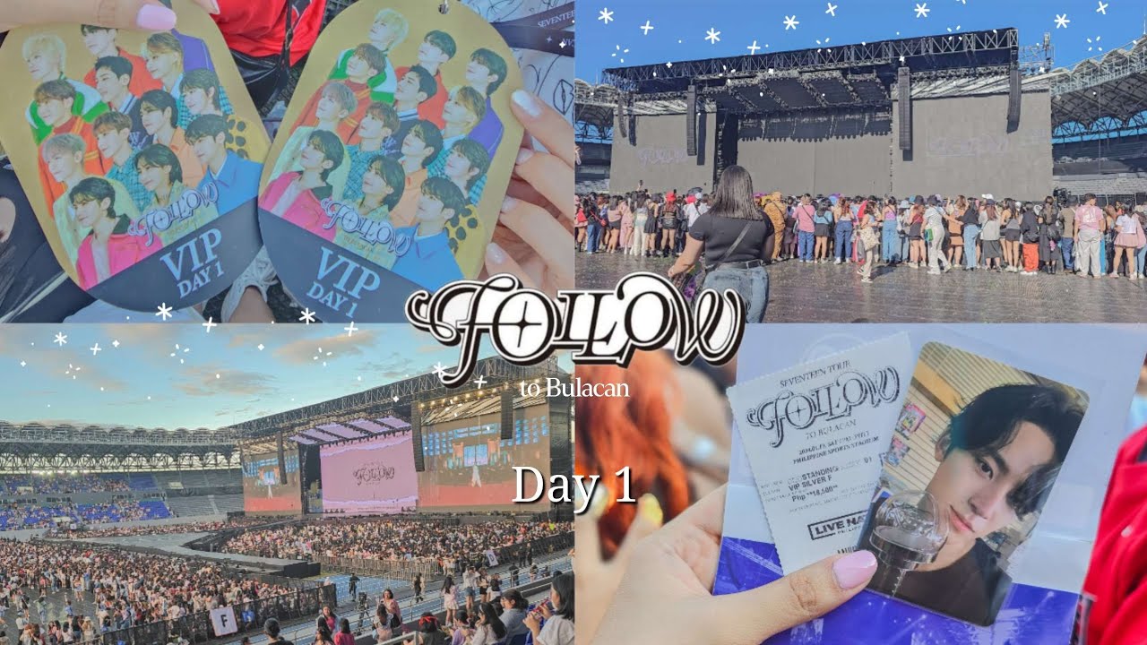 { Carat Vlog } SEVENTEEN Follow To Bulacan Day 1 | VIP soundcheck, Queuing, etc