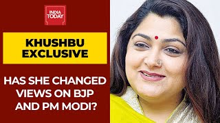 Khushbu Sundar On Whether She Changed Her Views About The BJP And PM Modi