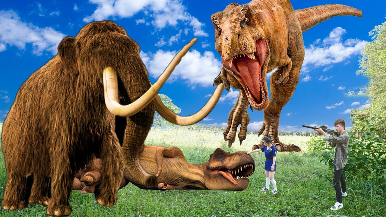 Most REALISTIC T-Rex chase All Part NEW | Jurassic Park Fan Made Film| Dinosaur HOT Movie @Ms. Sandy