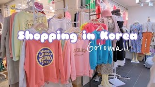 shopping in korea vlog 