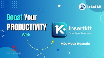 Boost Your Productivity with Insertkit | Best Text Expansion Tool 2025 | The SaaS Talk