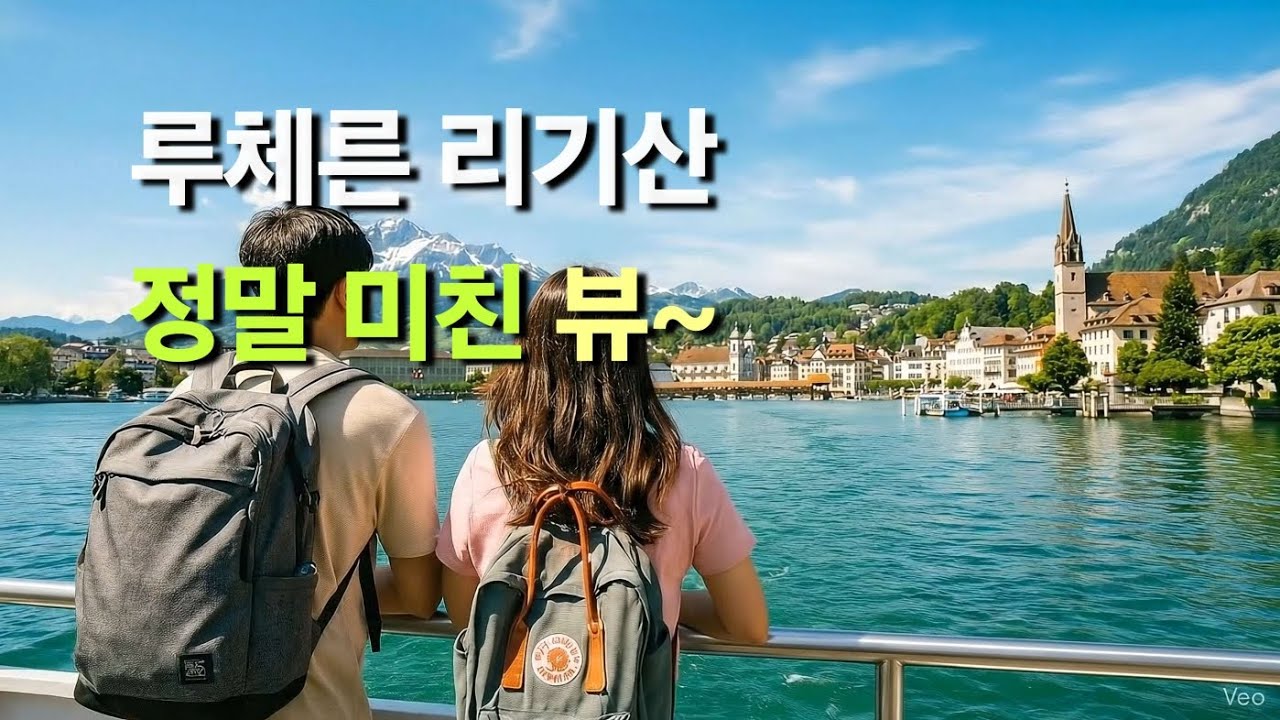 25분 만에 마스터하는 루체른 풀코스: 카펠교, 호수 유람선, 리기산까지 동선 완벽 정리