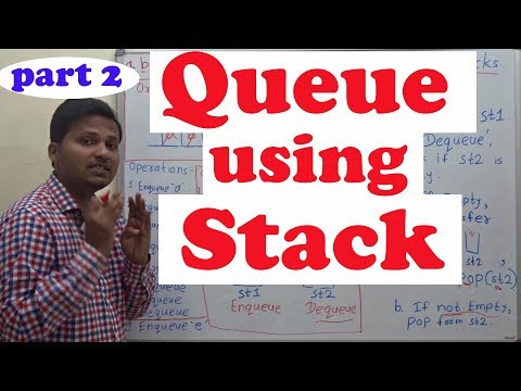 Implement Queue using stack Part 2