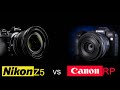 Nikon Z5 vs Canon RP