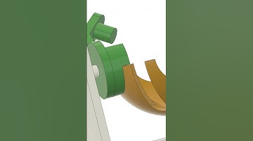 spherical Geneva drive #cad #fusion360 #3dmodeling  #3danimation #3ddesign #mechanism