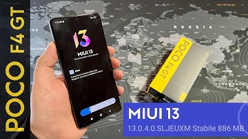 POCO F4 GT - Update MIUI 13.0.4.0