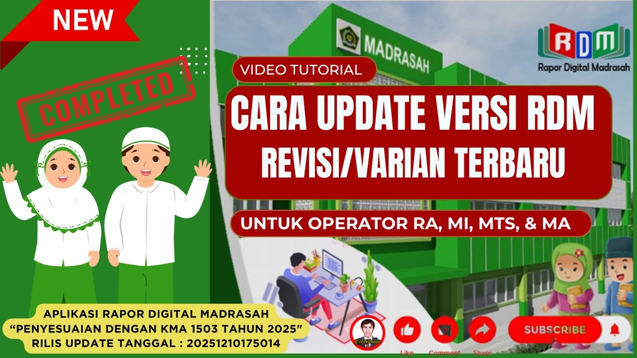 Cara Update & informasi Versi RDM Revisi/Varian Terbaru - YouTube
