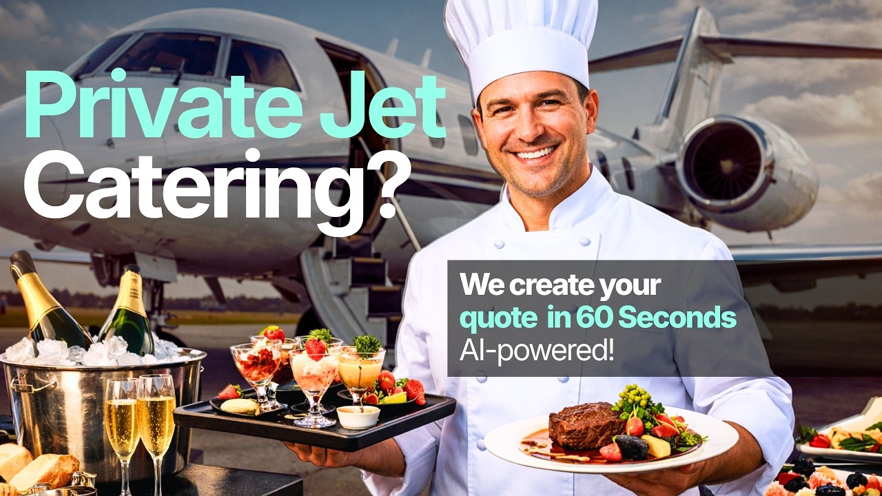 darkwings private jet catering guide: ensuring food... Private Jet Catering from Order to Quote in 60 Seconds – order2quote AI ...