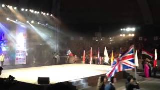Cérémonie d'ouverture Young Chef Olympiad 2016