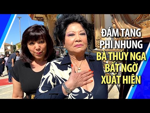 Video Trực tiếp từ tang lễ Phi Nhung: Bà Thúy Nga Paris bất... - youtube