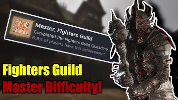 Can You Survive Oblivion’s Fighters Guild on Master? I Tried.