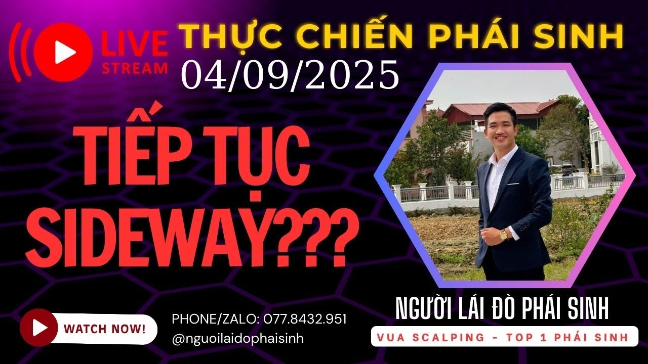 Thực chiến phái sinh ngày 04/09/2025 cùng Người Lái Đò Phái Sinh #dautu #chungkhoan #viral