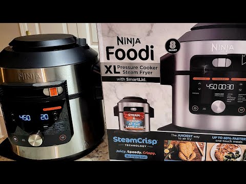 Smart Lid? Ninja Foodi Pressure Cooker Steam Fryer Review! 