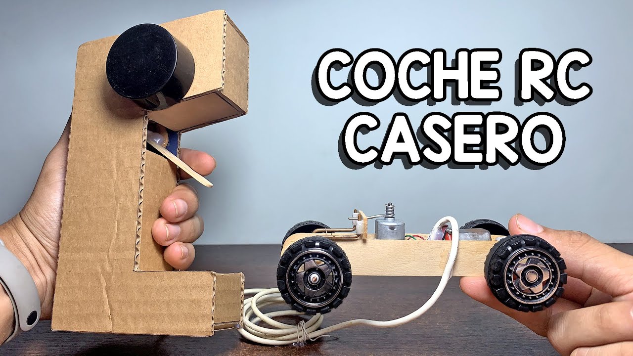 CÓMO HACER UN COCHE RC CASERO MUY FÁCIL